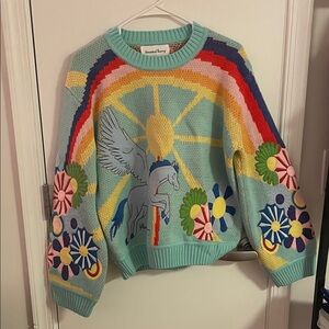 Colorful fun House of Sunny sweater